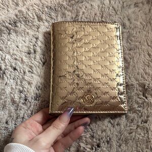 Michael Kors Gold Card Holder